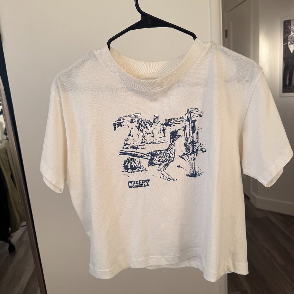 Cherry Sedona Boxy Baby Tee - Picture 3 of 3